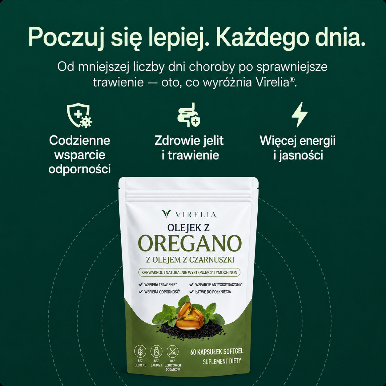 Varilia® Olej z Oregano w Kapsułkach