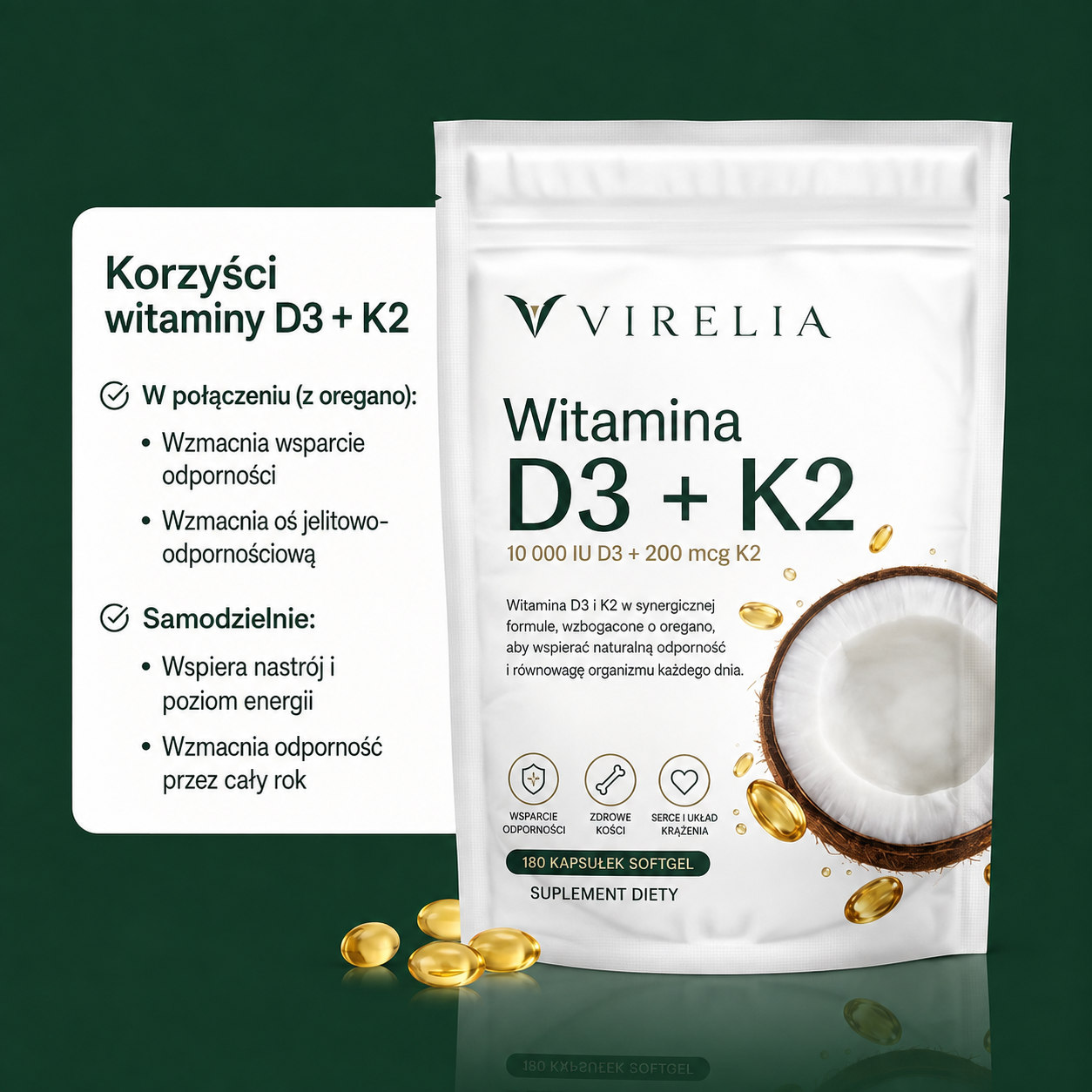 Varilia® Olej z Oregano w Kapsułkach