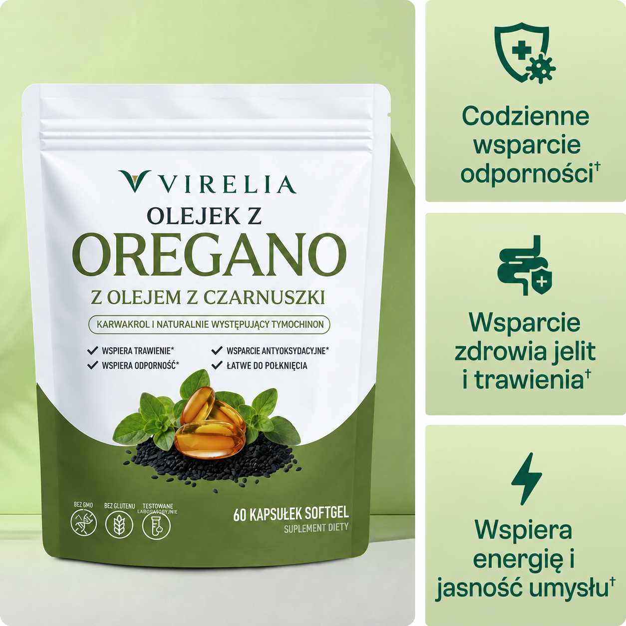 Varilia® Olej z Oregano w Kapsułkach